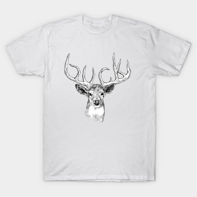 BUCK T-Shirt by evrentural